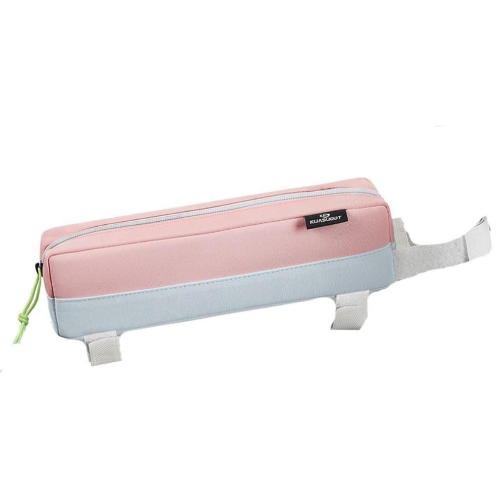 Waterproof Bike Front Beam Bag Polyester Bicycle Frame Pouch Bike Top Tube Bag Bike Accessories