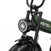 Electric Bicycle Foldable Apefox Rh20 750Wx2 Motor 20"x4.0" Tire 7 Speed All Terrain Adult Electric Bike 48V 22.5Ah Dual Hydraulic Brakes