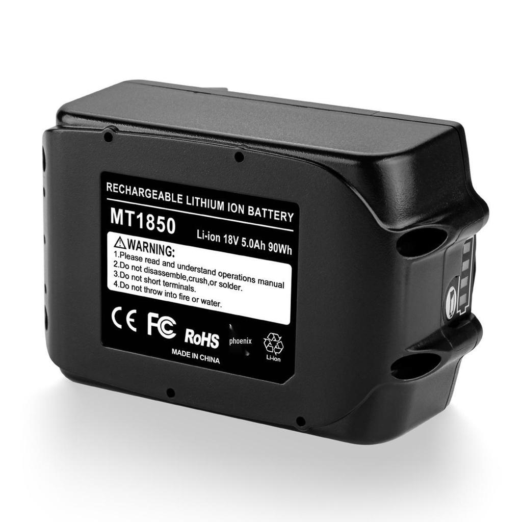 Совместимая литиевая батарея Makita Mutian 18 В для моделей BL1830B/BL1860B