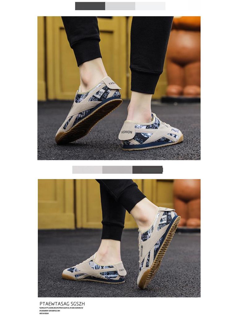 Лето 2024 Мужские дышащие повседневные туфли для вождения - Лоферы на все случаи жизни в стиле Форреста Гампа