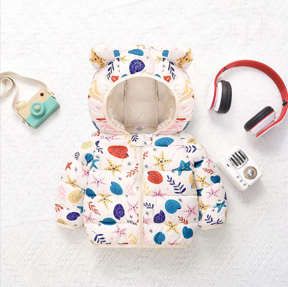 2025 Легкая хлопковая куртка для младенцев и детей