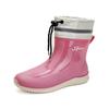 Резиновые сапоги женская водонепроницаемая обувь женская одежда новые резиновые сапоги нескользящая обувь для воды резиновые туфли на платформе модные бахилы