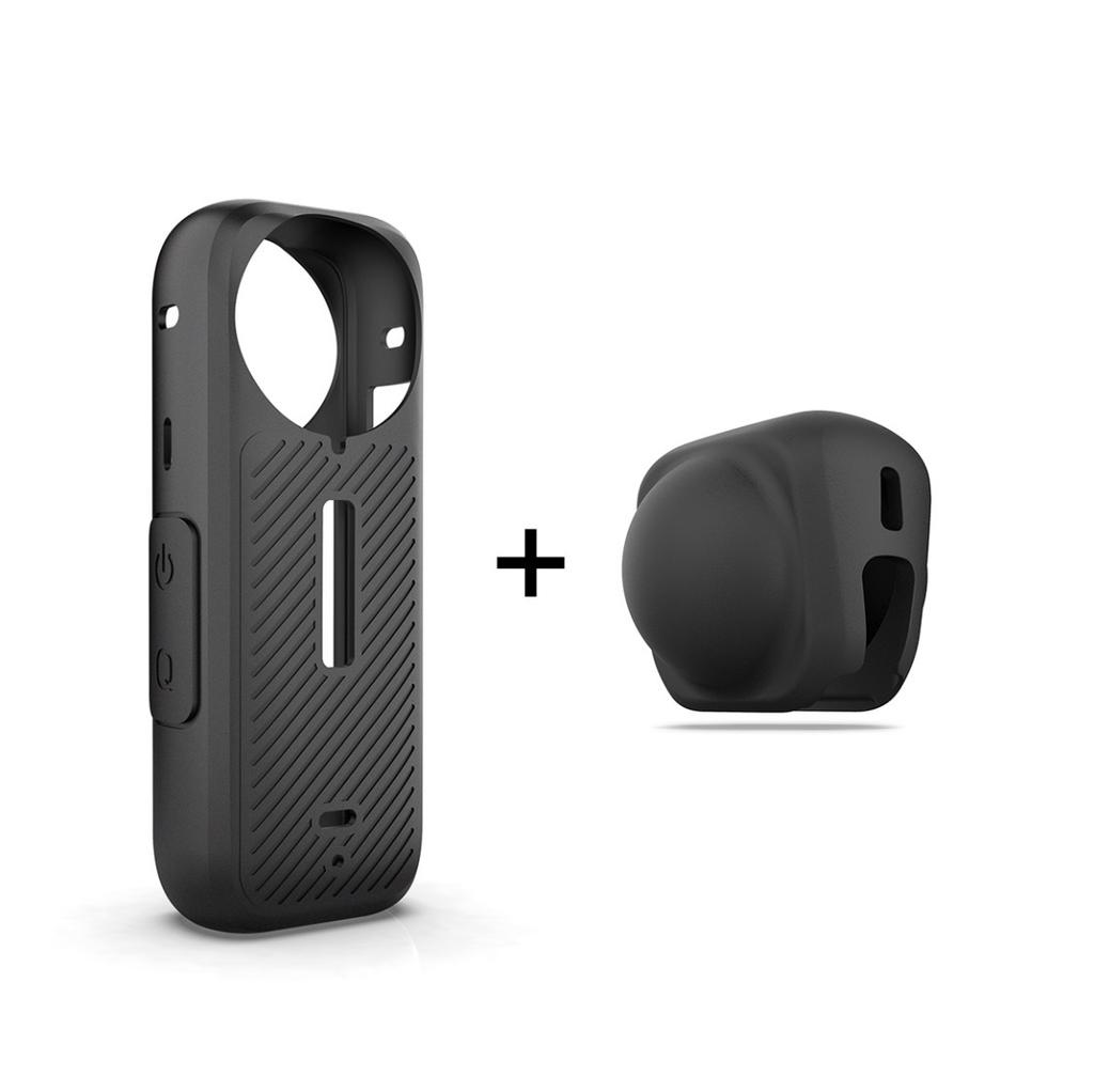 Camera Lens Cap For Insta360 One X4 Silicone Protective Lens Cover for Sports Camera Screen Cover for Insta 360 X4 Accessories