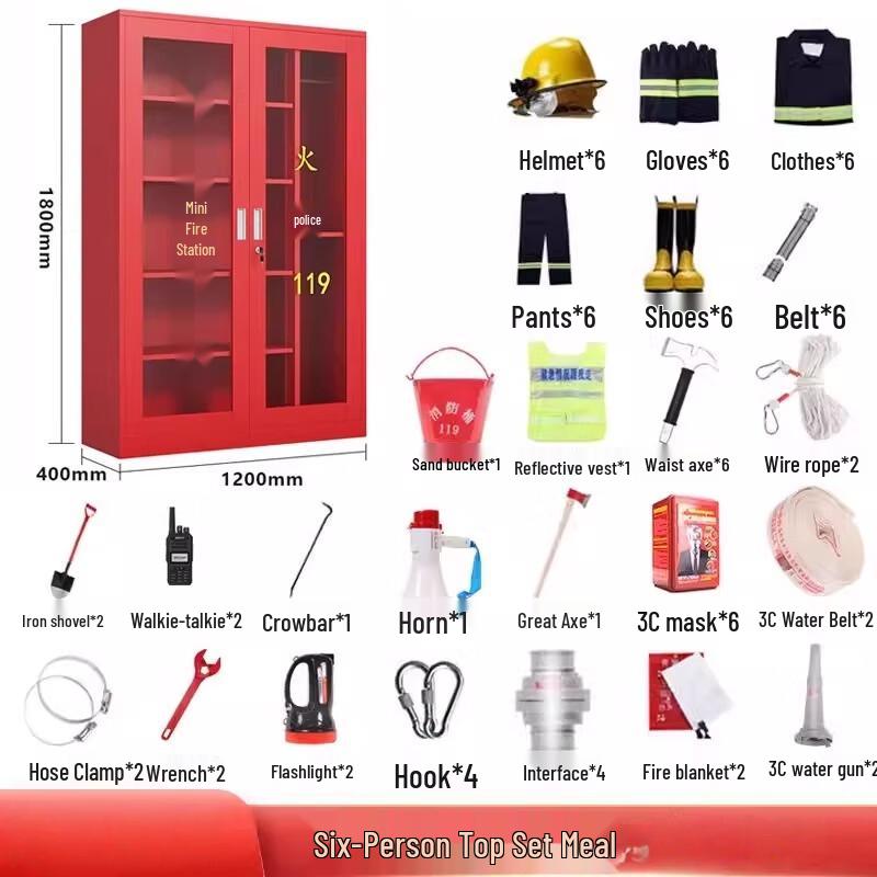 Longchan Micro Fire Station Equipment Cabinet