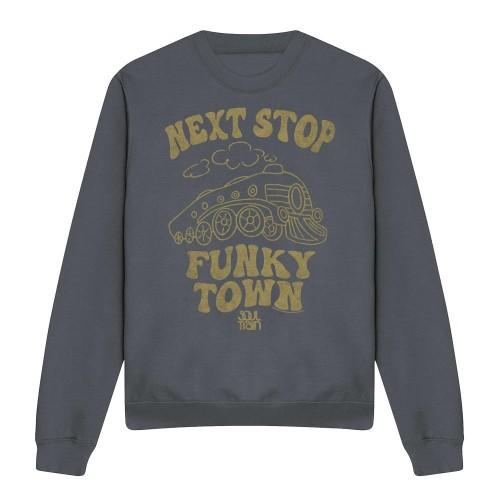 BET Unisex Adult Soul Train Next Stop Sweatshirt