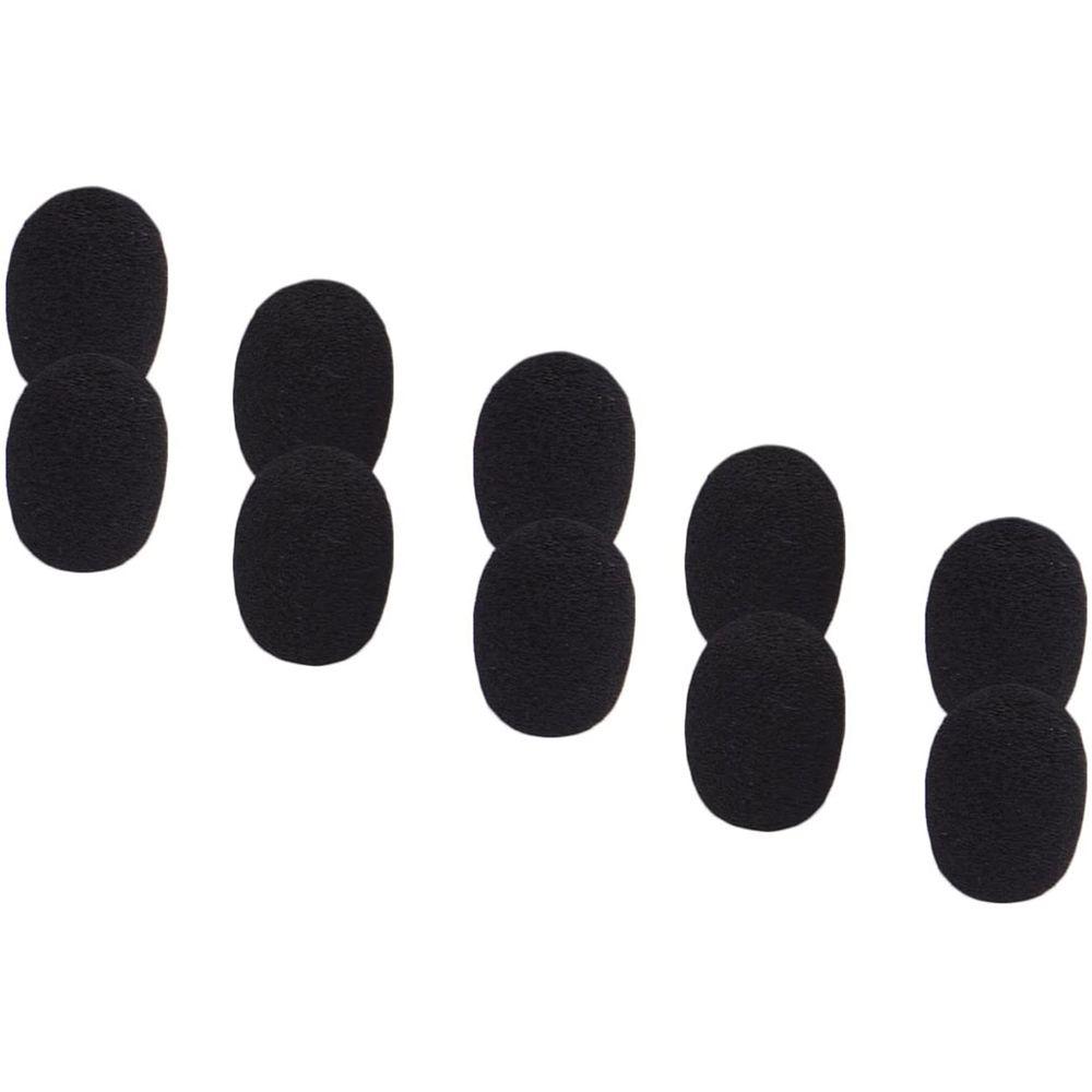 10pcs Windshied Protector Headset Foam Microphone Cover Replacement Mini Sponge
