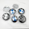 2Pcs 74mm 82mm Vehicle Front Rear Logo Decorative Housing Kit For BMW E61 F90 F07 F11 F18 Series