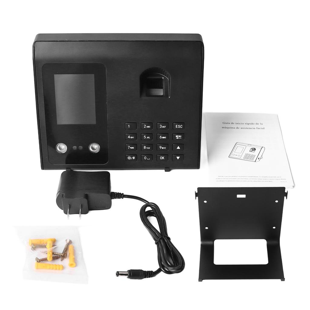 Машина учета рабочего времени Распознавание отпечатков пальцев и лица Высокая точность Часы учета рабочего времени для сотрудников компании