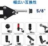 Desktop Foldable Microphone Stand with Extendable Microphone Arm for SoloCast USB Boom Arm Microphone, Adjustable Suspension Boom Scissor Arm for