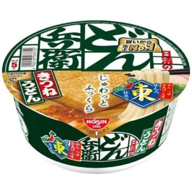 Donbei 4 Types 12 Meals Assortment Set East West Kitsune Udon Tempura Soba Original Message Card Included