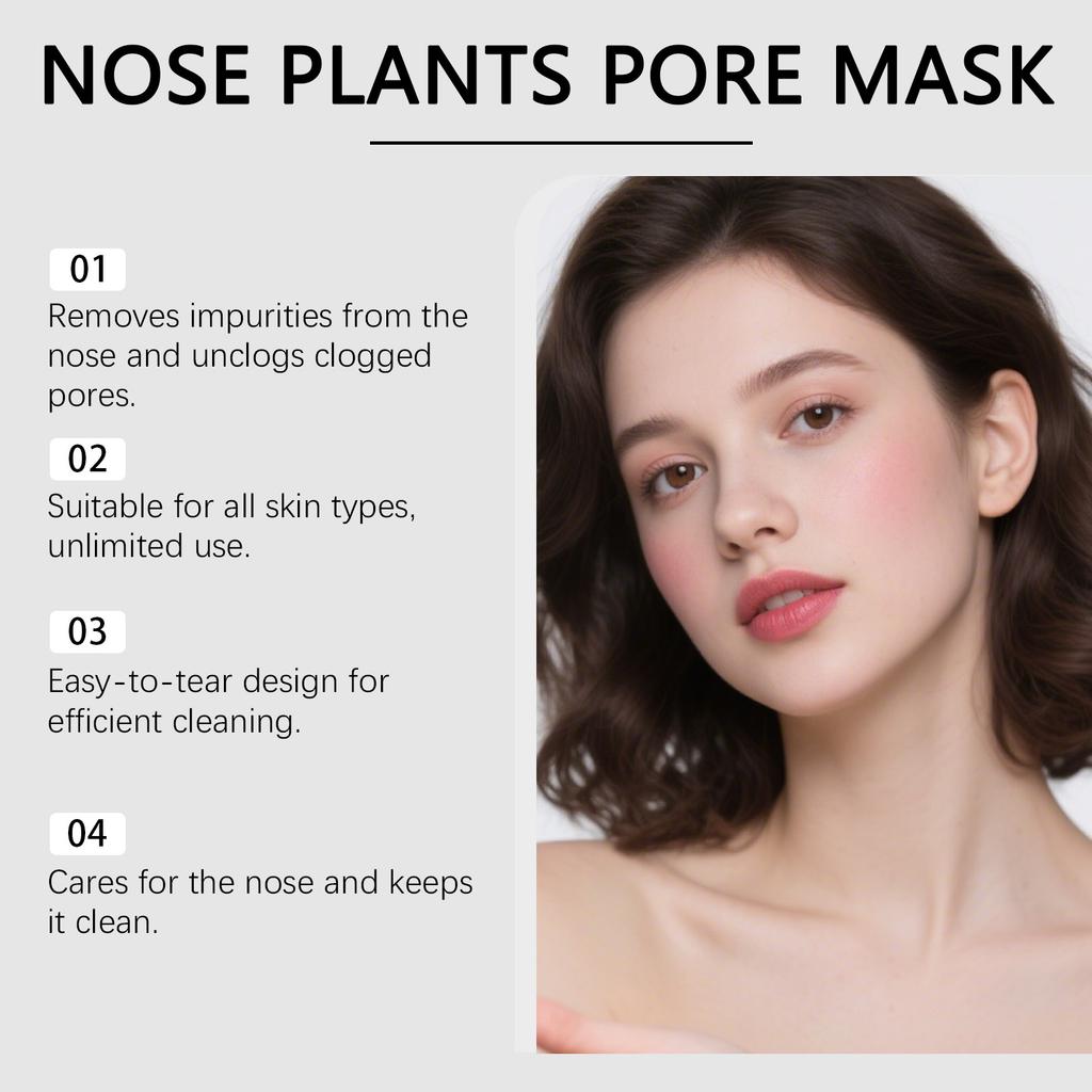 Blackhead Nose Strip Set Cleanses Pores, Acne, Men And Women, Suitable For All Skin Types