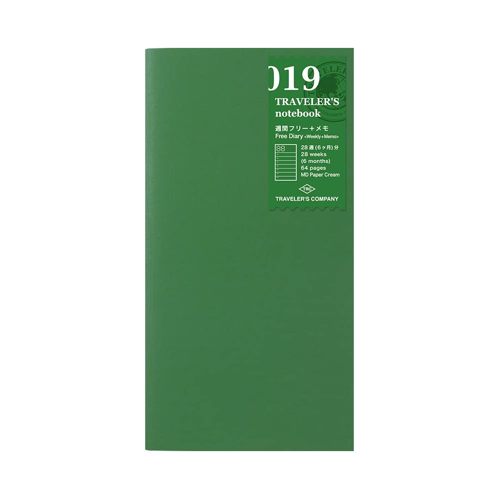 Еженедельник-планер для Travelers Notebook, свободный, стандартный размер