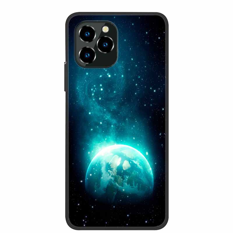 Phone Case For Oukitel C21 Pro Christmas Silicone TPU Soft Cover For Oukitel C21 Pro Coque Protector Bumper OukitelC21 Elk Funda