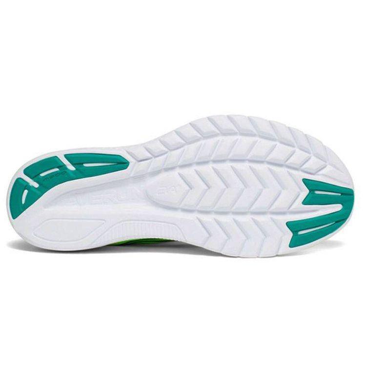 SAUCONY Kinvara 10 Minimalist Comfortable Non-Slip Low-Top Running Shoes Men Sneaker Lemon-Yellow Teal S20467-37