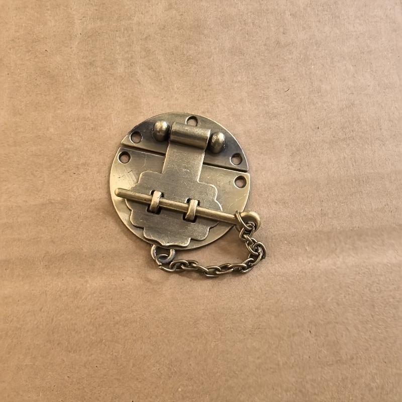 3pcs Vintage-Style Alloy Lock - Durable Brass Finish, Ideal for Jewelry Boxes, Gift Boxes, and Suitcases | Easy To Install, Multi-Purpose Decorative