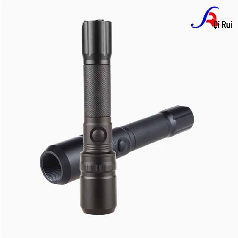 Rechargeable LED Red/Green Signal Baton Flashlight