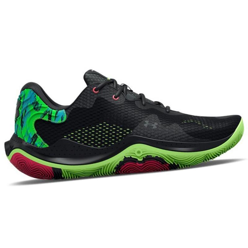 Under Armour Кроссовки Spawn 4 с принтом 'Black' 3025345-002