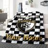 Name Custom Portimonense SC Print Flannel Blanket High Quality Warm Comfortable Cover for All Seasons Perfect for Gifts Home Decor