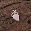 Розовый Халцедон Драгоценный Камень Стерлинговое Серебро Ручная Работа Подарок Жене День Рождения Новый Кулон PP-56-19