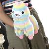 Stuffed Figure Doll Birthday Gift Toy Home Soft Toys Alpaca Plush Doll Stuffed Plush Toys Colorful Alpaca Doll