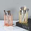 Multicolor Pen Container Multi-functional Cosmetic Brush Storage Bucket  Office