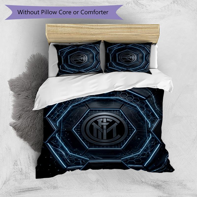 Borussia Dortmund Pattern Printed 3PCS Bedding Set Soft Skin-Friendly Washable Duvet Cover & Pillowcases Set All Season Bedroom