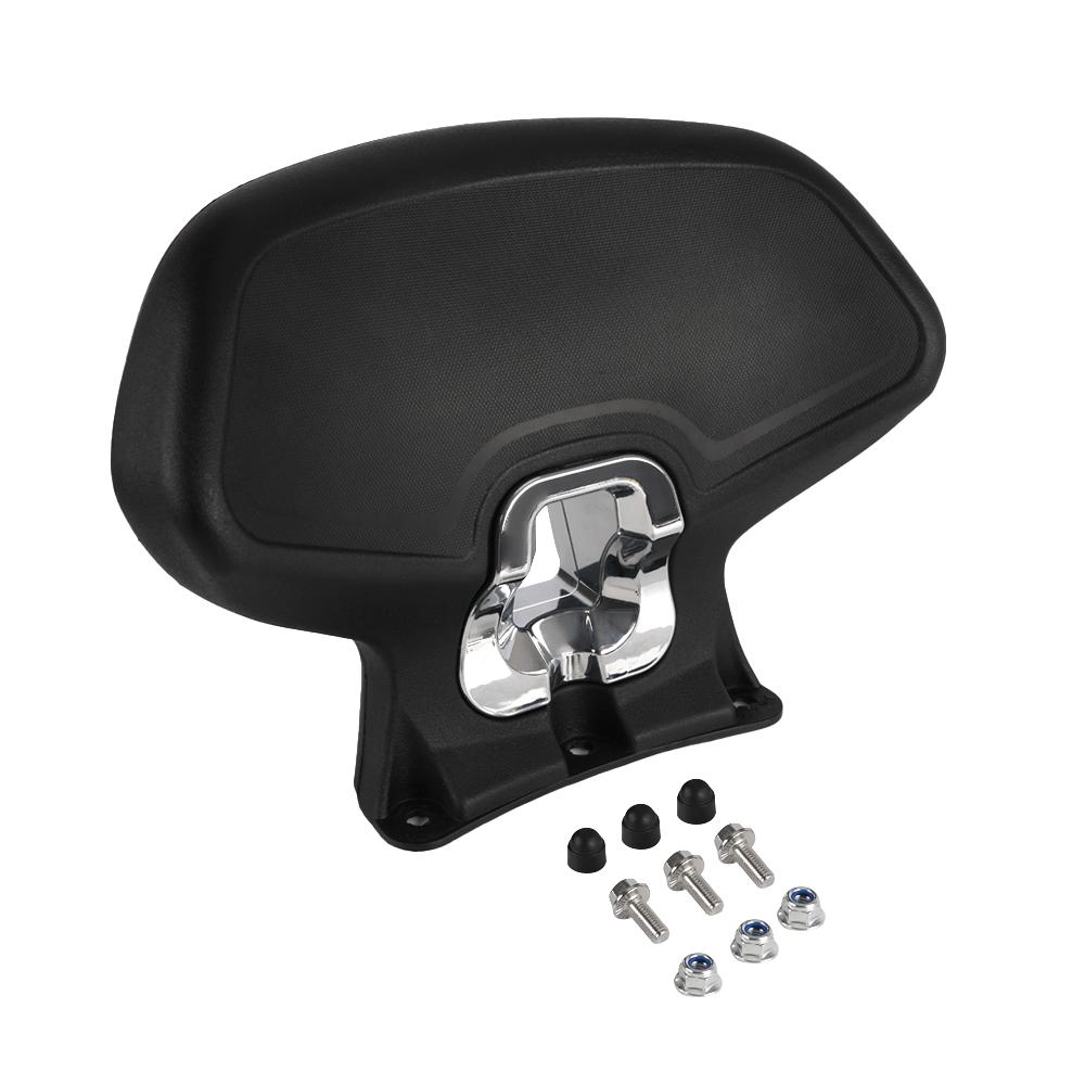 For Yamaha XMAX300 Motorcycle black Rear Frame Passenger Seat Backrest Cushion Back Rest Pad PU material 2021-2023