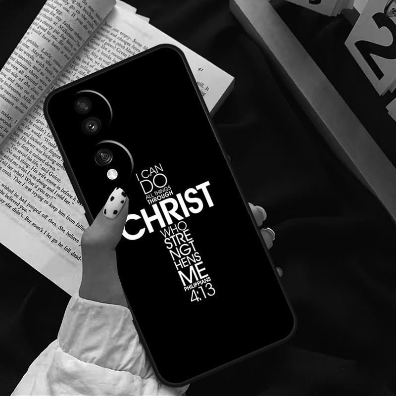 Библейский стих Иисус Христос Христианский Для Чести Магический 8 6 7 Pro Чехол Для Honor X9d X9c X9b X9a X8c X8b 200 400 50 70 90 Lite Win RT