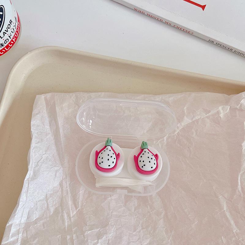 Чехол для контактных линз Новый чехол для контактных линз с пинцетом, набор присосок, портативный контейнер, коробка для контактных линз для женщин и мужчин