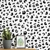 10 листов настенных наклеек с леопардовым принтом, настенные наклейки с черным леопардовым принтом, виниловые обои для самостоятельного снятия обоев и приклеивания для спальни, детской комнаты, украшения дома