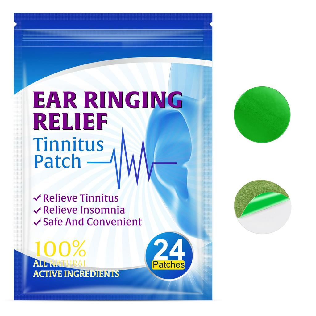 Портативные наклейки от укачивания для взрослых и детей от шума в ушах, укачивания, морской болезни, наклейки на уши 24 шт.