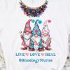 Personalized Oncology Nurse Gnomes T-Shirt, Healthcare Gift