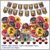 Middle Ages Armored Knight Theme Children's Birthday Party Decoration Supplies Tableware Backdrop Plate Banner Baby Shower Gifts