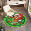 Halloween supernatural comedy adventure movie Scooby-Doo Round Carpet Soft Home Decoration Corridor Table and Chair Anti slip Outdoor Floor Mat rug 3