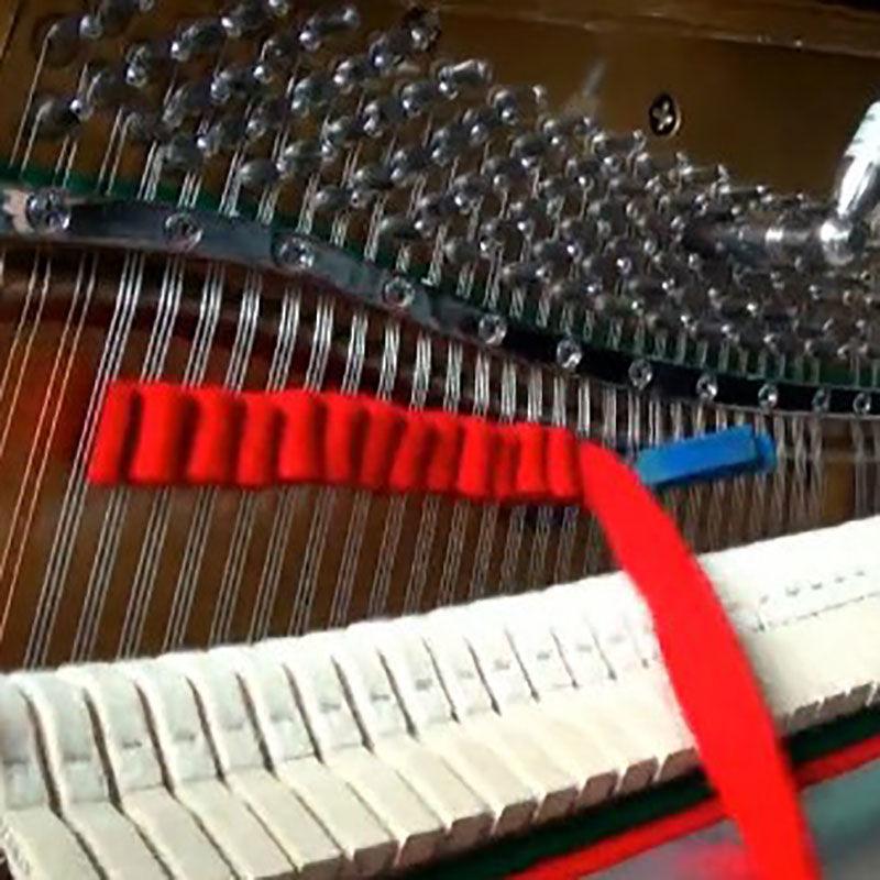 Универсальная звукоизоляционная лента для фортепиано, профессиональный инструмент для настройки, аксессуары, полоски из войлока и бесшумного хлопка