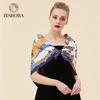 ITARORA Mulberry Silk Square Scarf