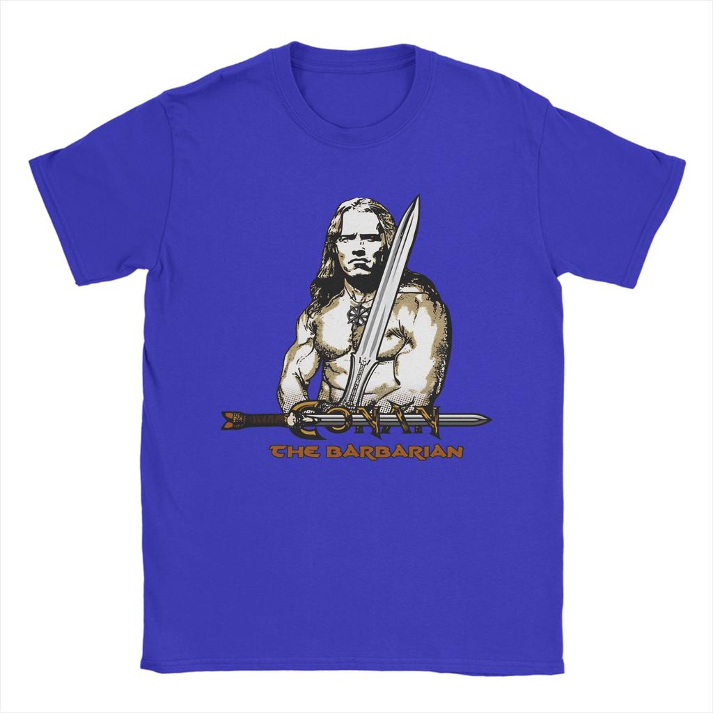 Conan The Barbarian T Shirt Unisex Cotton Funny TShirts O Neck Tees Short Sleeve Clothing Gift Idea