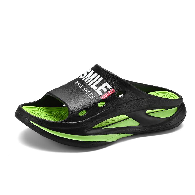 Модные новые стильные мужские сандалии Eva с толстой подошвой, пляжные спортивные мужские тапочки для улицы и дома, модная мужская обувь