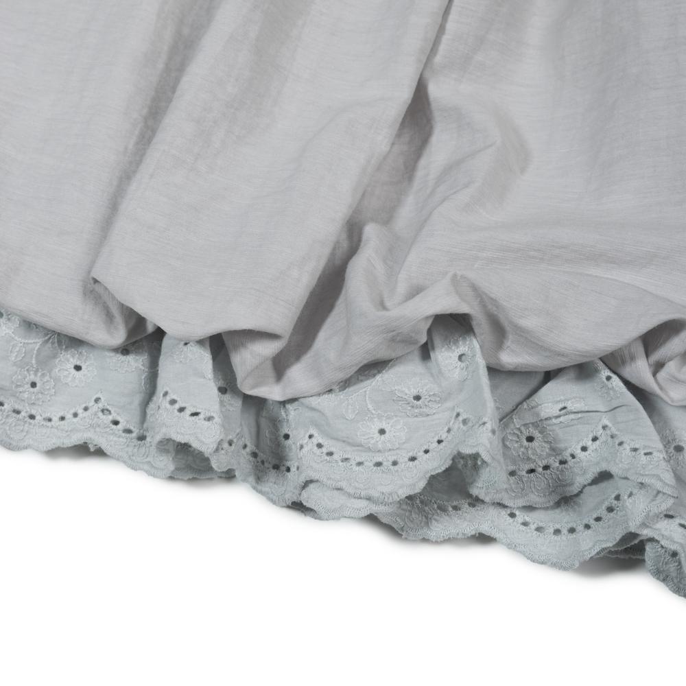 MOAA Puffy Petal Blouse (Dusty Cloud)