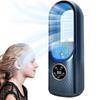 Stylish Home Dorm Office Desk Usb Cold Air Fan With Humidification Silent Timer Air Conditioner