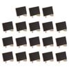 18 Pack Mini Chalkboard Signs Black Small Blackboard Labels With Stand Wooden Square For Food Buffets Wedding Party