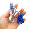 USB To DB9 RS232 Serial Port Converter Cable CH340, 1.8/1.5 Meters