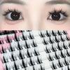 False Eyelashes Single Cluster Eyelash Extension Segmented Lashes Fox Eyes Individual False Eyelashes Eye Makeup