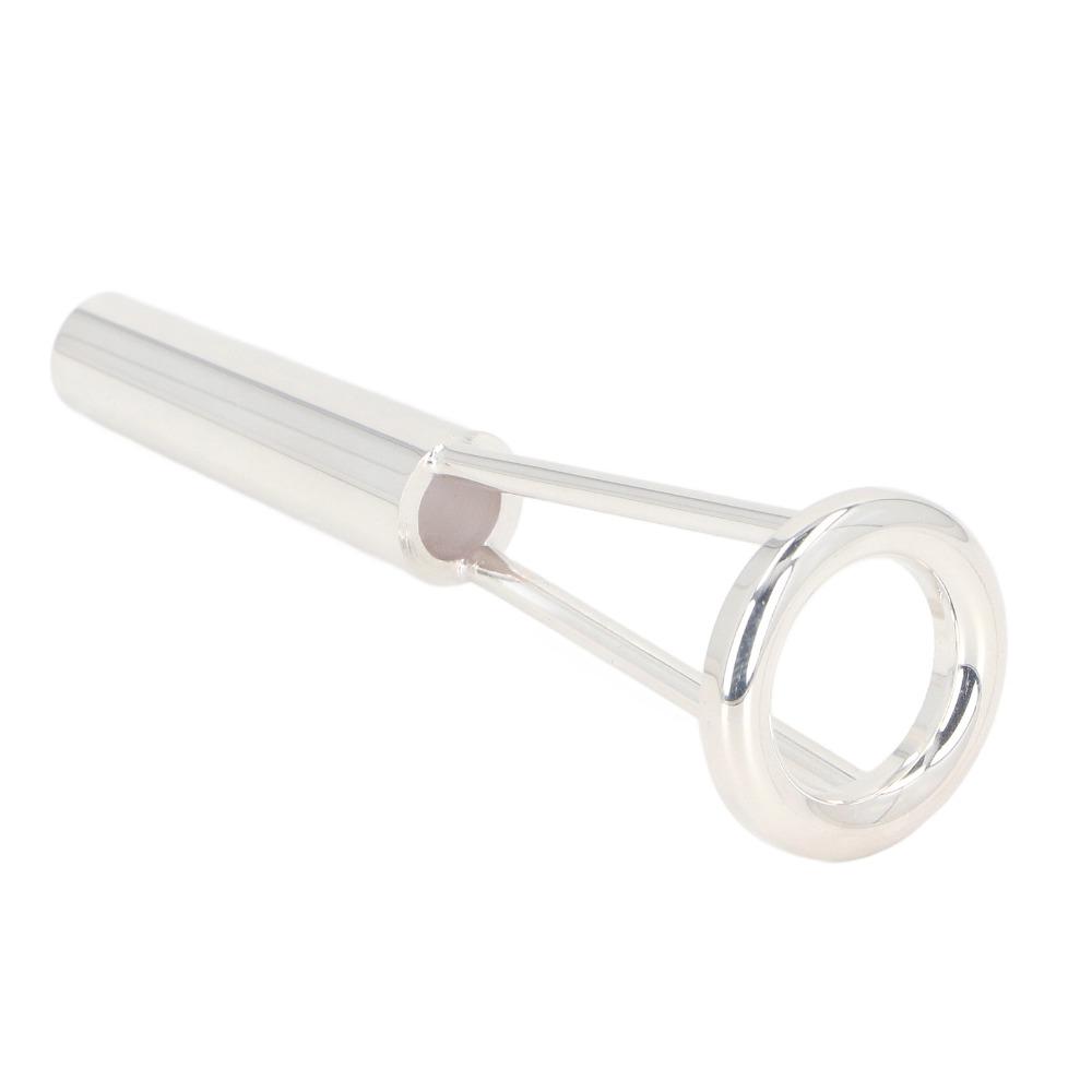 Metal Embouchure Training Device Silver Plating Mouth Shape Corrector For Trumpet Playing