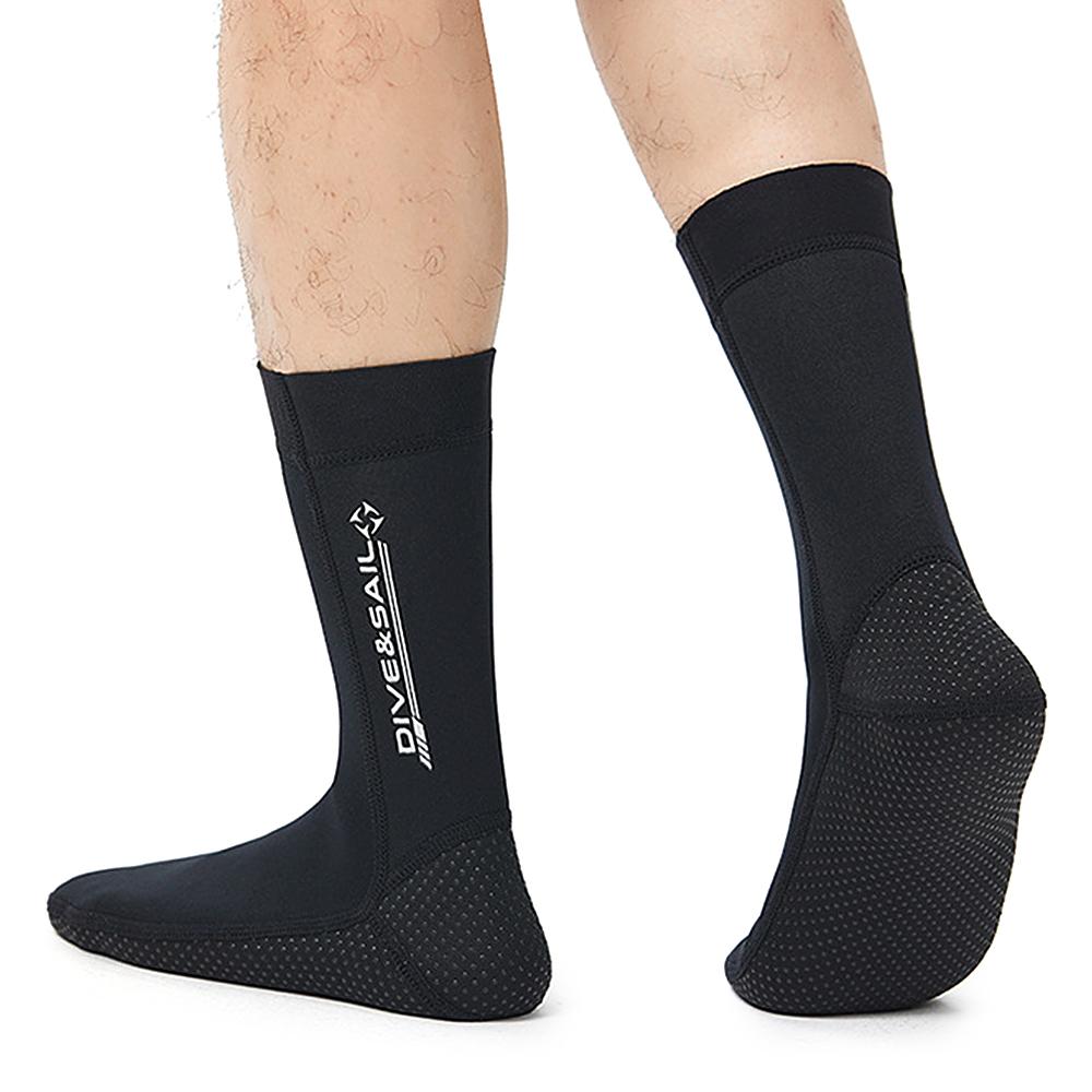 3mm Neoprene Diving Socks Men Women Anti Slip Water Socks for Beach Snorkeling Surfing Swimming