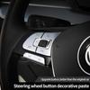 Декоративная наклейка на кнопку рулевого колеса автомобиля Для Volkswagen vw CC Sagitar Magotan B8l Golf 7 sportsvan Защитная наклейка