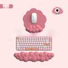 Подставка под запястье для клавиатуры Cloud Gradient из силикона: Нескользящий коврик для мыши для девочек и мужчин, идеально подходит для использования в офисе и на рабочем столе