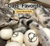Silent wool ball toy for cats
