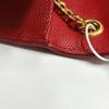 [Pre-Owned] Kate Medium Red Leather Shoulder Bag With Gold Hardware - Good #1TM5XJP