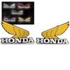 Безымянный универсальный 5 цветов на выбор наклейка Honda HONDA крыло водонепроницаемый светостойкий тип гоночный желтый левый и правый по 1 шт. в комплекте